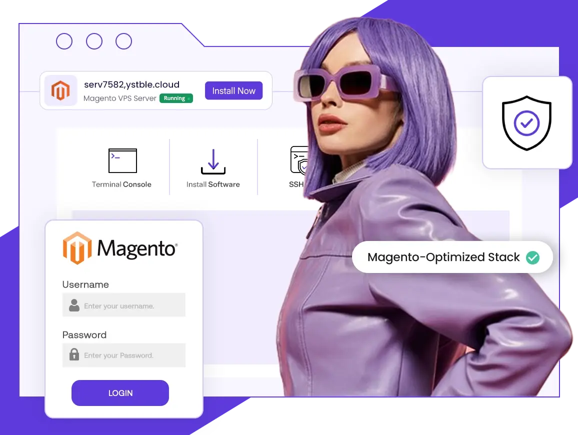 Fast and secure Magento VPS hosting with NVMe SSD for eCommerce stores | YouStable