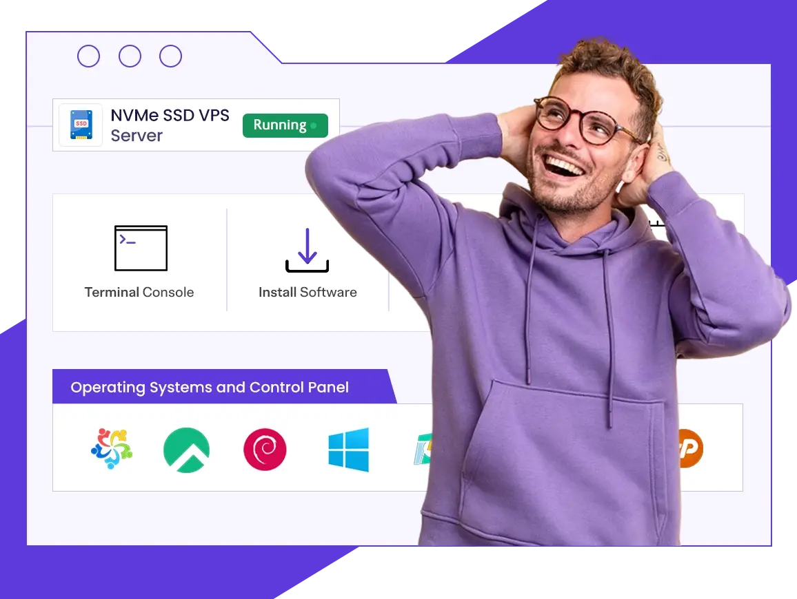 High-speed NVMe SSD VPS hosting with AMD CPU and 99.95% uptime | YouStable