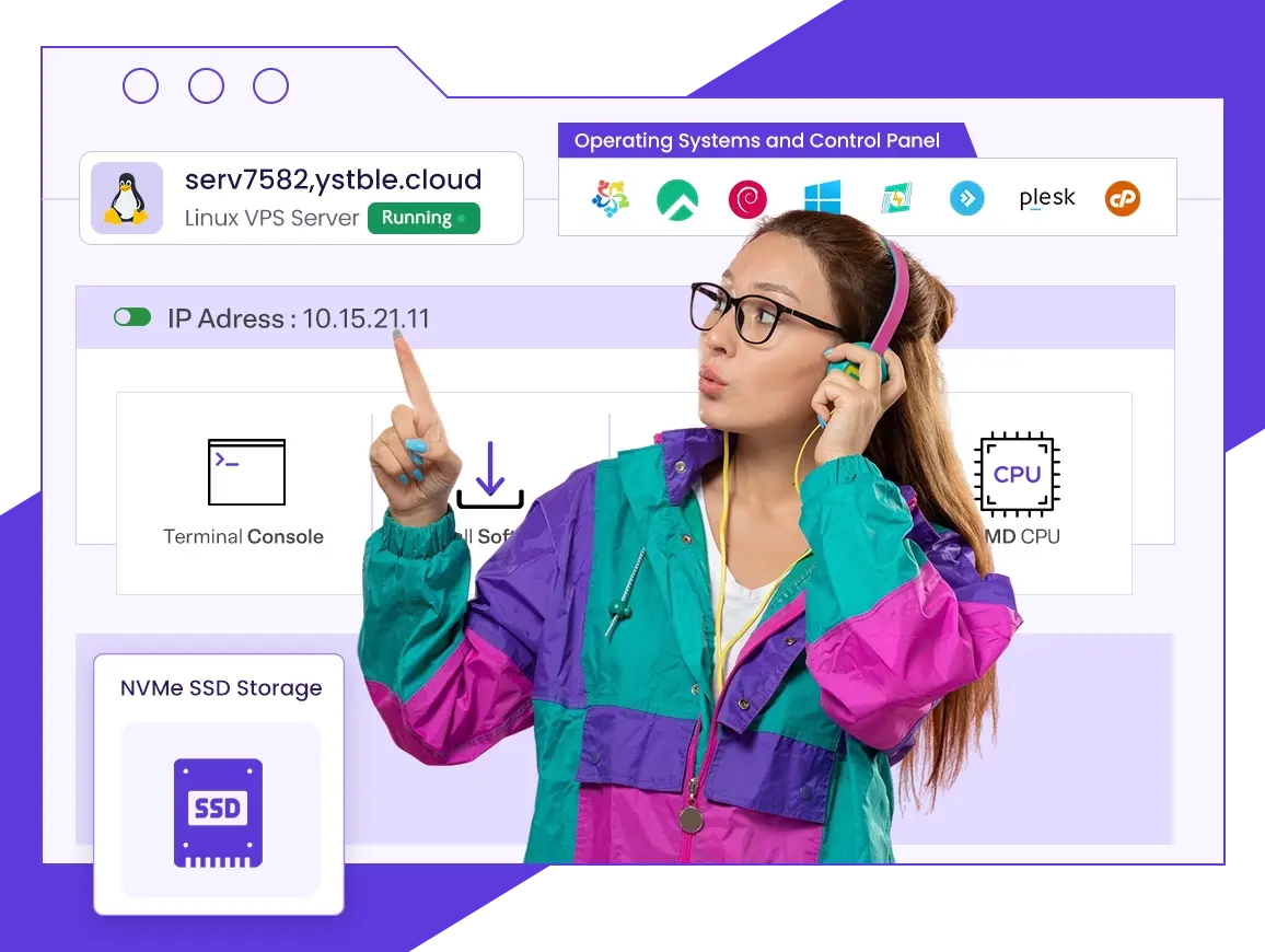Powerful Linux VPS hosting with NVMe SSD and guaranteed resources | YouStable